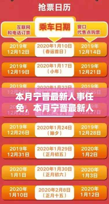 本月宁晋人事任免动态，变化中的机遇，自信与成就感的源泉