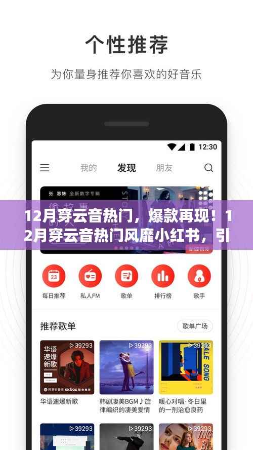 12月穿云音热门，爆款再现！12月穿云音热门风靡小红书，引领时尚潮流新风向