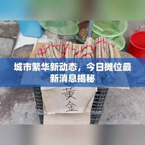 城市繁华新动态，今日摊位最新消息揭秘